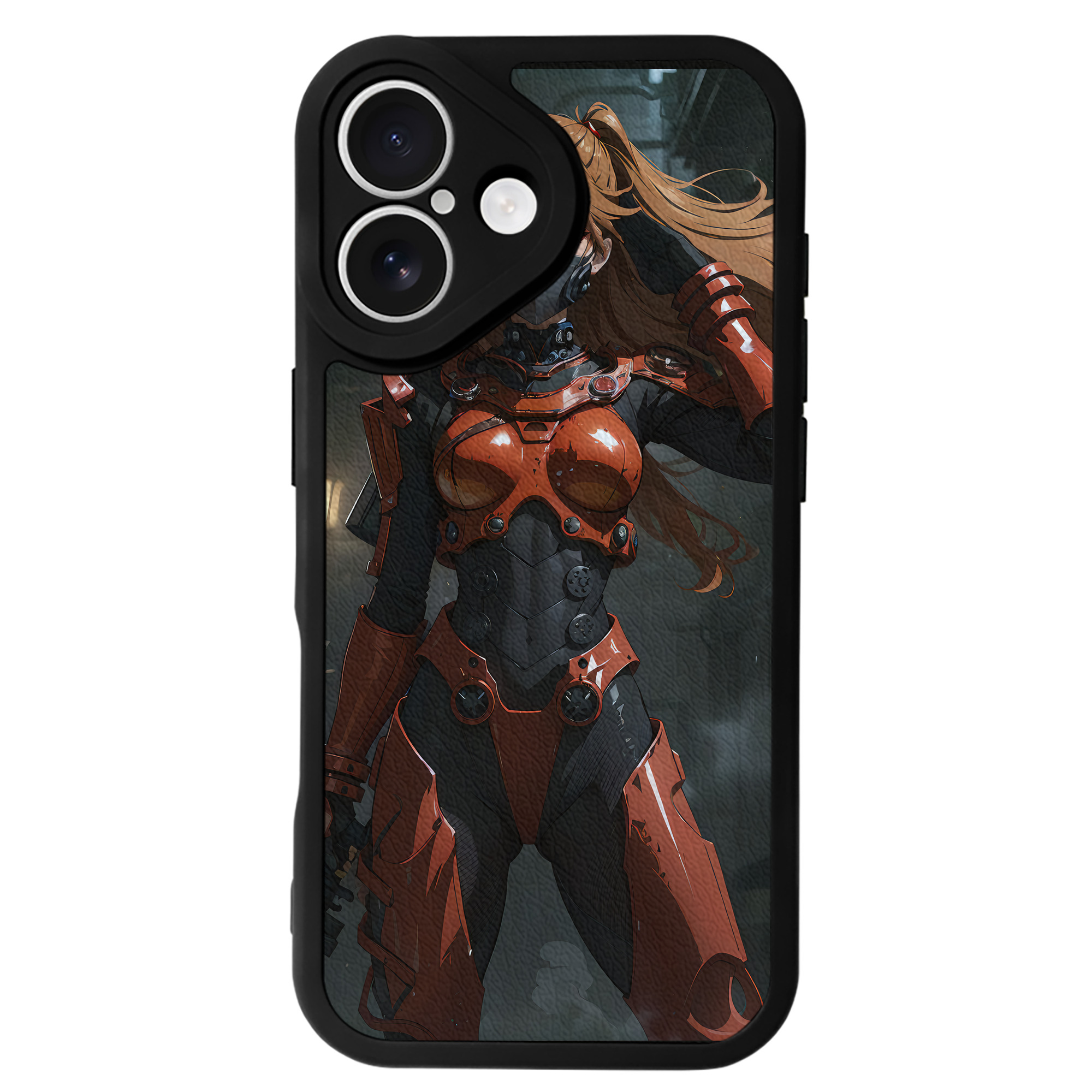 （画像用） EVA 新世紀エヴァンゲリオン 【iPhone 16シリーズ対応】シリコンスマホケース（レザー調） 材質：シリコン